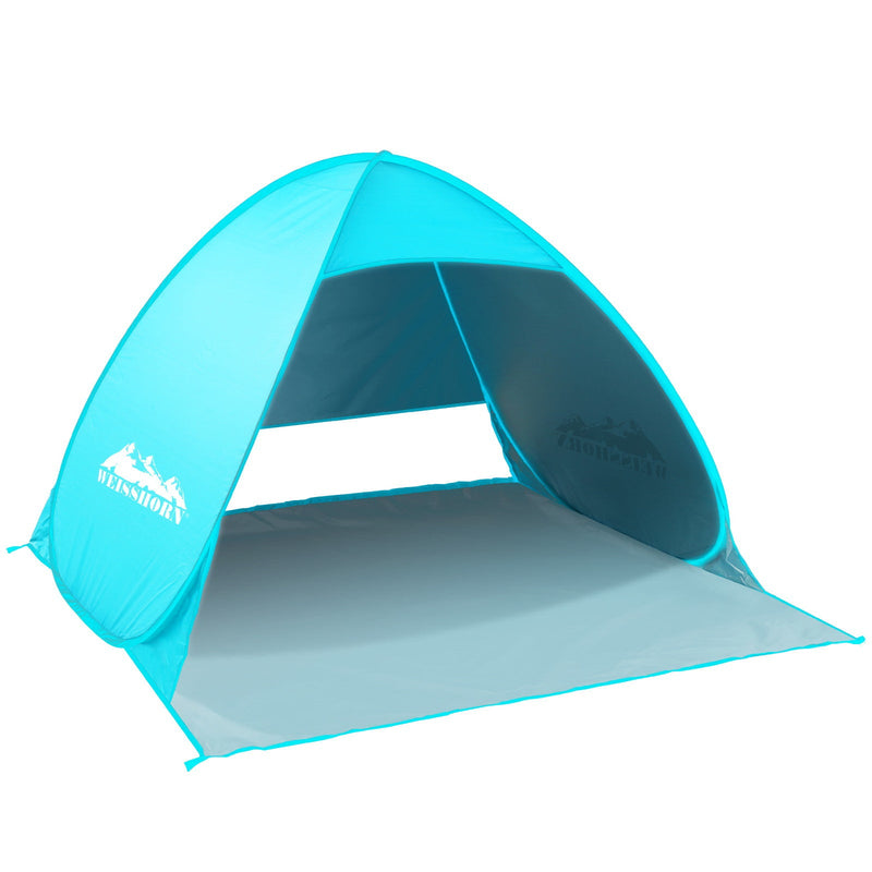 Pop Up Beach Tent Camping Hiking 3 Person Sun Shade Fishing Shelter - Outdoor > Camping - Rivercity House & Home Co. (ABN 18 642 972 209) - Affordable Modern Furniture Australia