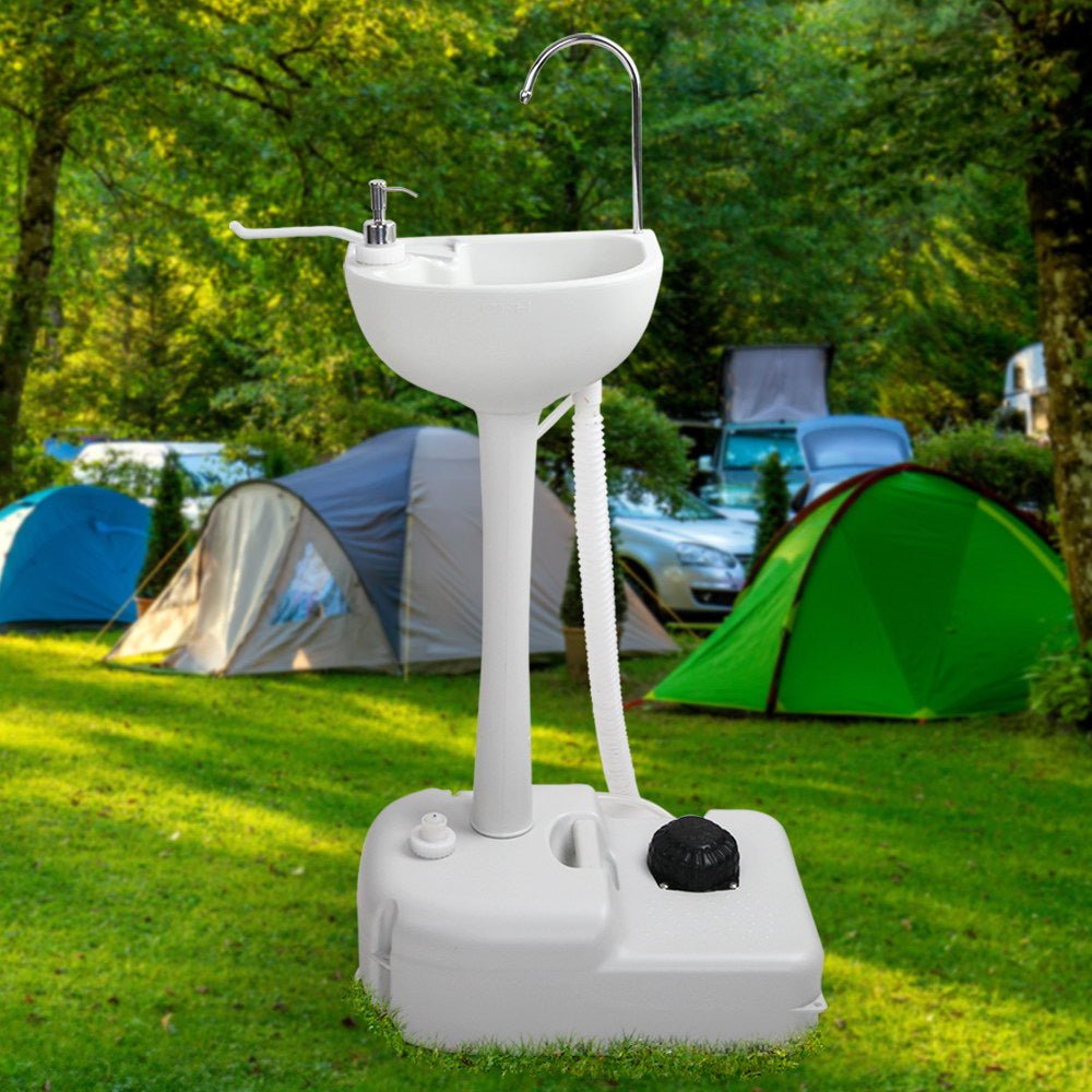 Portable Camping Wash Basin 19L - Outdoor > Camping - Rivercity House & Home Co. (ABN 18 642 972 209) - Affordable Modern Furniture Australia