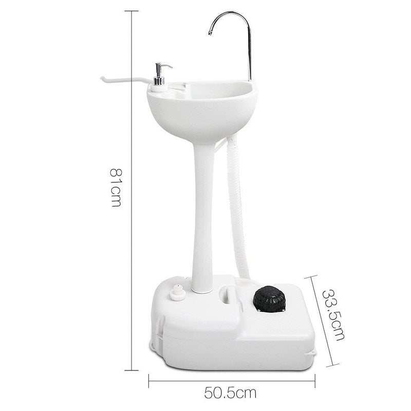 Portable Camping Wash Basin 19L - Outdoor > Camping - Rivercity House & Home Co. (ABN 18 642 972 209) - Affordable Modern Furniture Australia