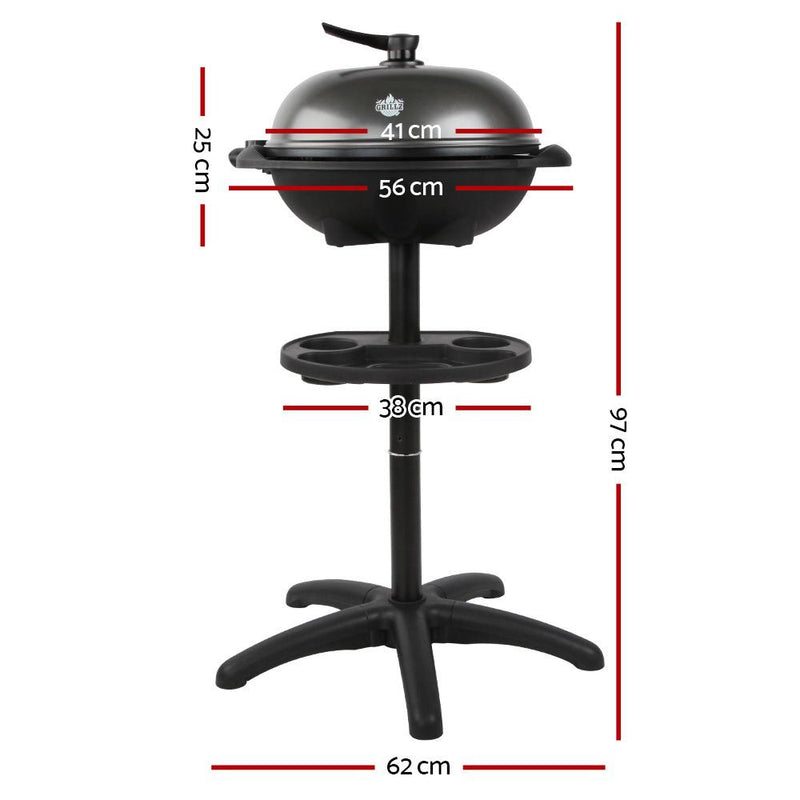 Portable Electric BBQ With Stand - Home & Garden - Rivercity House & Home Co. (ABN 18 642 972 209) - Affordable Modern Furniture Australia