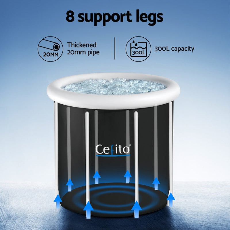 Portable Inflatable Ice Bath Tub 80X80CM - Sports & Fitness > Fitness Accessories - Rivercity House & Home Co. (ABN 18 642 972 209) - Affordable Modern Furniture Australia