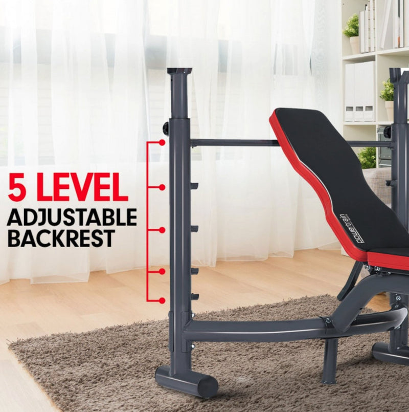 Powertrain Home Gym Workout Bench - Rivercity House & Home Co. (ABN 18 642 972 209) - Affordable Modern Furniture Australia