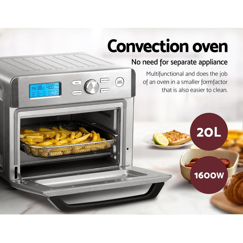 Premium 20L Air Fryer Convection Oven - Appliances - Rivercity House & Home Co. (ABN 18 642 972 209) - Affordable Modern Furniture Australia