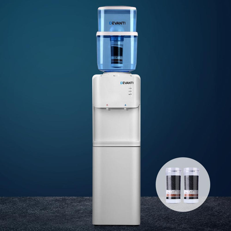 Premium 22L Water Cooler Dispenser Hot Cold Taps Purifier Filter Replacement - Rivercity House & Home Co. (ABN 18 642 972 209) - Affordable Modern Furniture Australia
