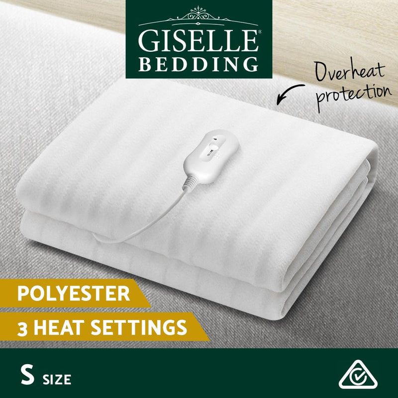 Premium 3 Setting Fully Fitted Electric Blanket - Single - Rivercity House & Home Co. (ABN 18 642 972 209) - Affordable Modern Furniture Australia