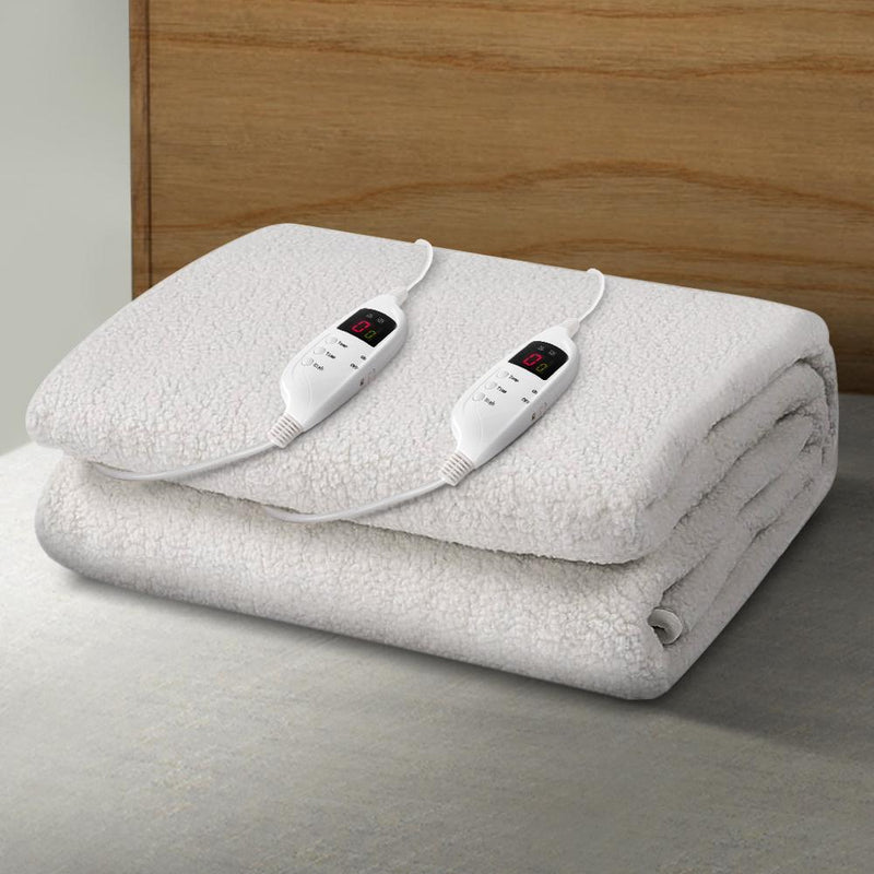Premium 9 Setting Fully Fitted Electric Blanket - Double - Rivercity House & Home Co. (ABN 18 642 972 209) - Affordable Modern Furniture Australia