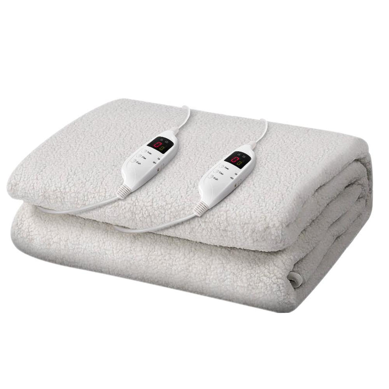 Premium 9 Setting Fully Fitted Electric Blanket - King - Rivercity House & Home Co. (ABN 18 642 972 209) - Affordable Modern Furniture Australia