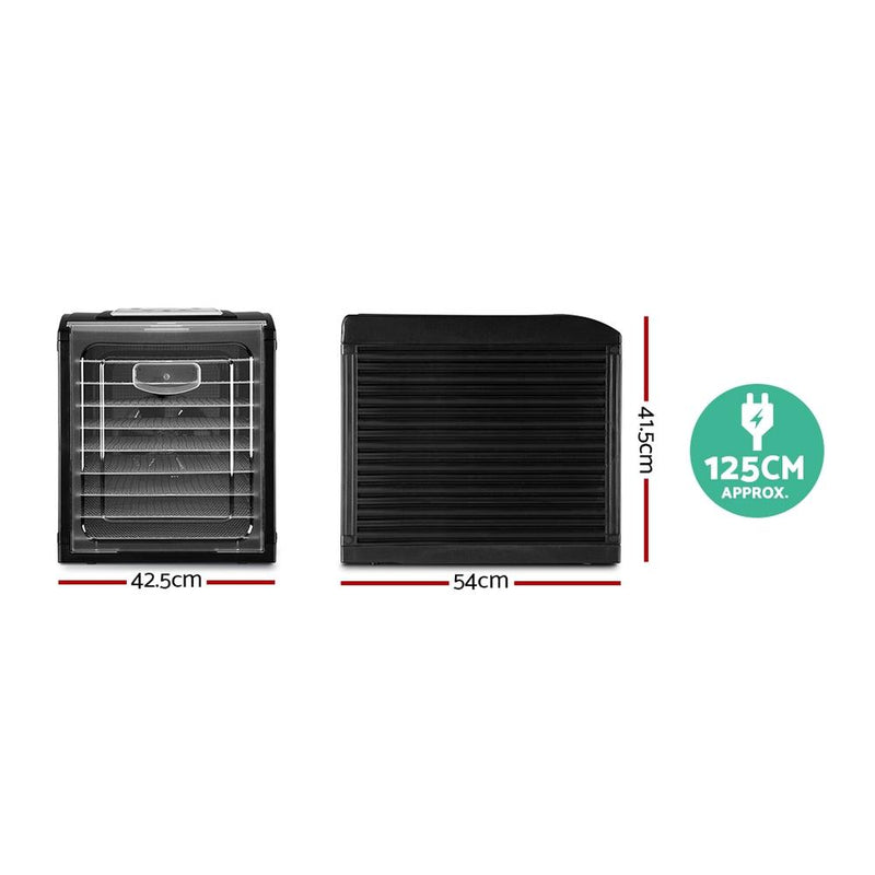 Premium 9 Tray Food Dehydrators Commercial Beef Jerky Maker Fruit Dryer Black - Rivercity House & Home Co. (ABN 18 642 972 209) - Affordable Modern Furniture Australia