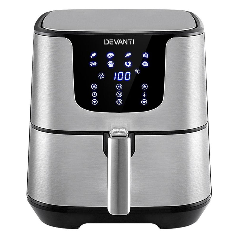 Premium Air Fryer 7L LCD Fryers Oil Free Oven Airfryer Kitchen Healthy Cooker - Rivercity House & Home Co. (ABN 18 642 972 209) - Affordable Modern Furniture Australia