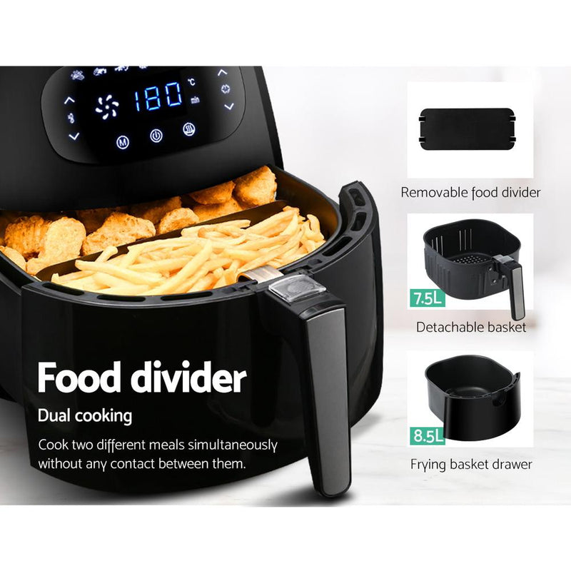 Premium Air Fryer 8.5L LCD Digital - Rivercity House & Home Co. (ABN 18 642 972 209) - Affordable Modern Furniture Australia