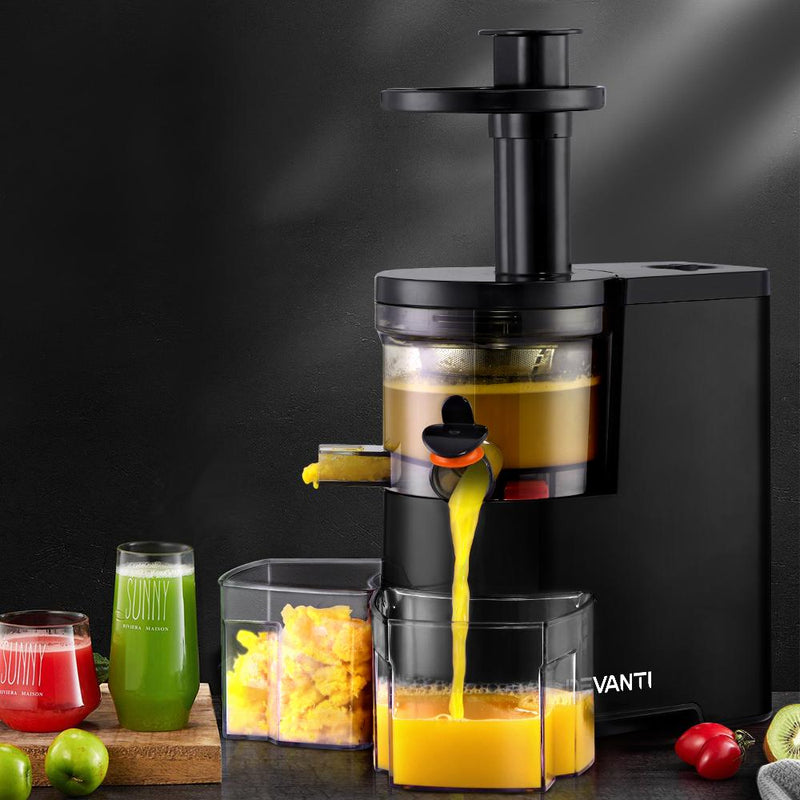 Premium Cold Press Slow Juicer Black - Appliances - Rivercity House & Home Co. (ABN 18 642 972 209) - Affordable Modern Furniture Australia