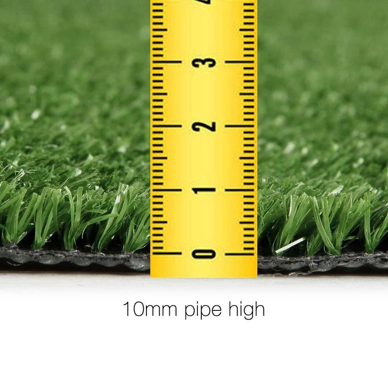 Primeturf Synthetic 10mm 0.95mx20m 19sqm Artificial Grass Fake Turf Olive Plants Plastic Lawn - Home & Garden - Rivercity House And Home Co.