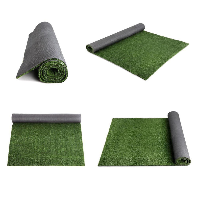 Primeturf Synthetic 10mm 0.95mx20m 19sqm Artificial Grass Fake Turf Olive Plants Plastic Lawn - Home & Garden - Rivercity House And Home Co.