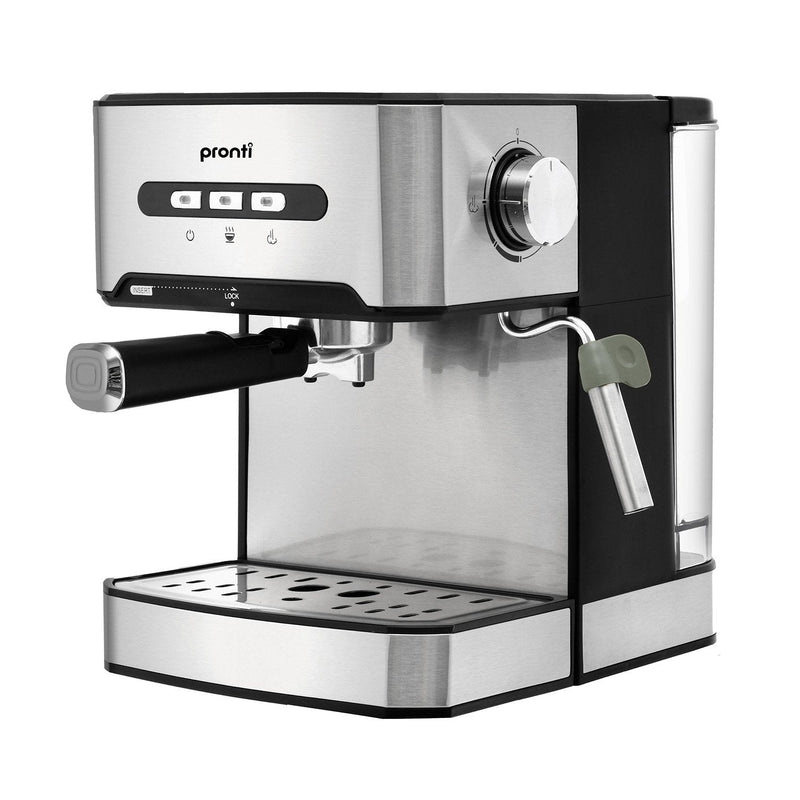 Pronti 1.6L Automatic Coffee Espresso Machine with Steam Frother - Appliances > Kitchen Appliances - Rivercity House & Home Co. (ABN 18 642 972 209) - Affordable Modern Furniture Australia