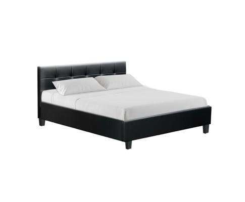 Queen Package | Agnes Bed Black & Normay Pillow Top Mattress (Medium Firm) - Furniture > Bedroom - Rivercity House & Home Co. (ABN 18 642 972 209) - Affordable Modern Furniture Australia