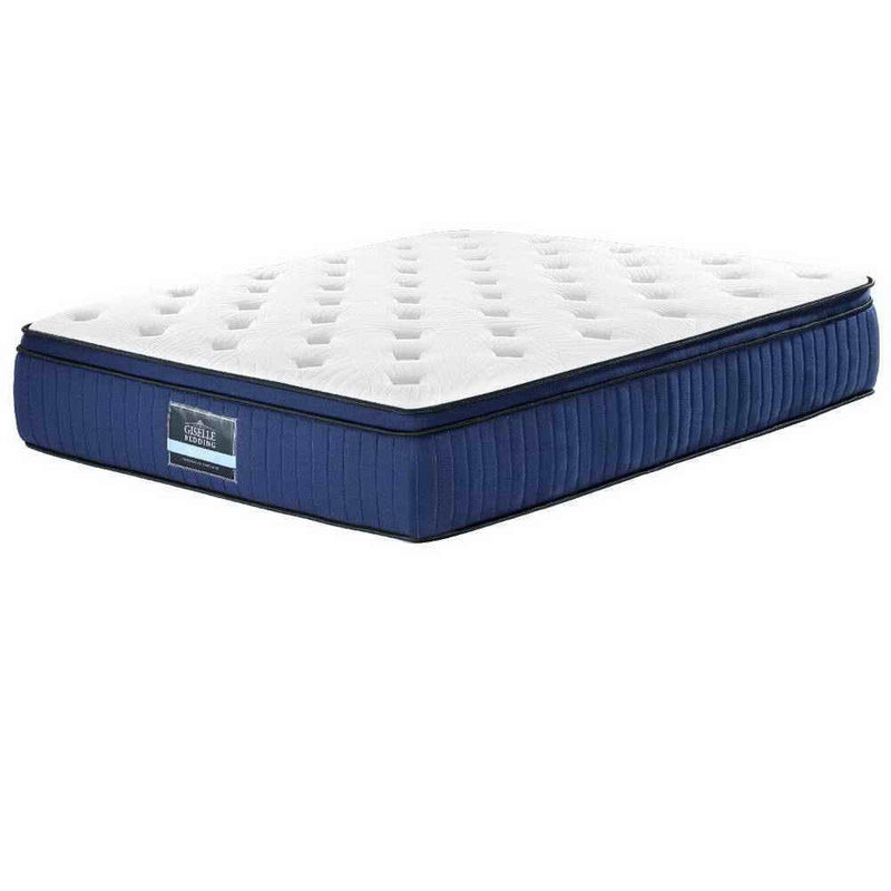 Queen Size | Franky Euro Top Cool Gel Pocket Spring Mattress (Medium Firm) - Furniture > Mattresses - Rivercity House And Home Co.