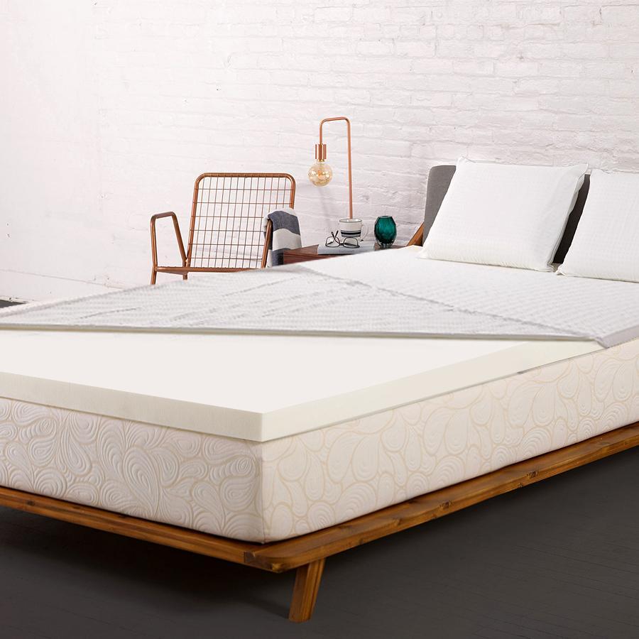 Queen Size | Memory Foam Mattress Topper w/Cover 8cm - Rivercity House & Home Co. (ABN 18 642 972 209) - Affordable Modern Furniture Australia