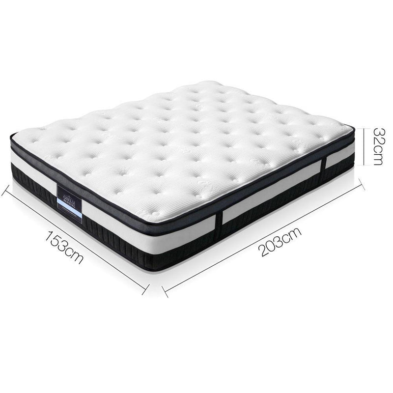 Queen Size | Premier Series Cashmere Spring Foam Top Mattress - Furniture > Mattresses - Rivercity House & Home Co. (ABN 18 642 972 209) - Affordable Modern Furniture Australia