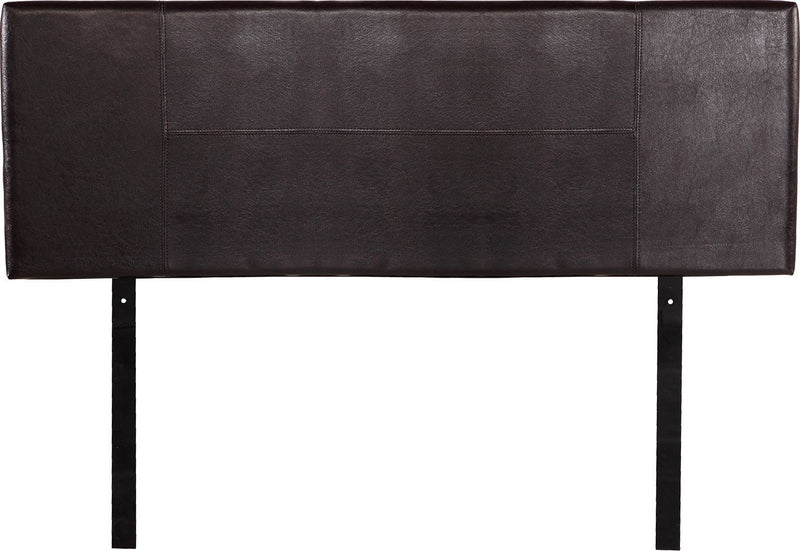 Queen Size | PU Leather Bed Headboard Bedhead (Brown) - Furniture > Bedroom - Rivercity House And Home Co.