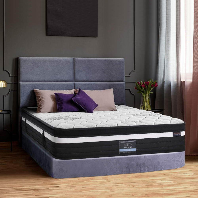 Queen Size | Regine Euro Top Pocket Spring Mattress (Ultra Firm) - Furniture > Mattresses - Rivercity House And Home Co.