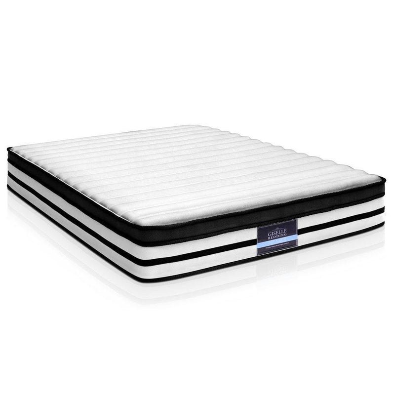 Queen Size | Rostock Euro Top Pocket Spring Mattress (Medium) - Furniture > Mattresses - Rivercity House And Home Co.