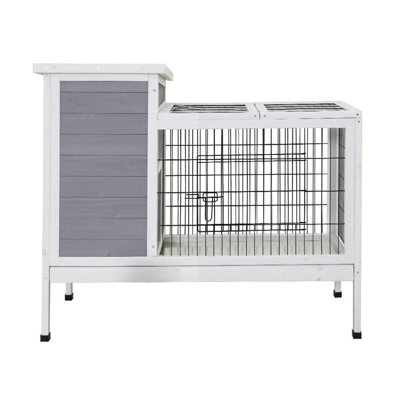 Rabbit Hutch Wooden Ferret Cage Habitat House Outdoor Large - Home & Garden > Shading - Rivercity House & Home Co. (ABN 18 642 972 209) - Affordable Modern Furniture Australia