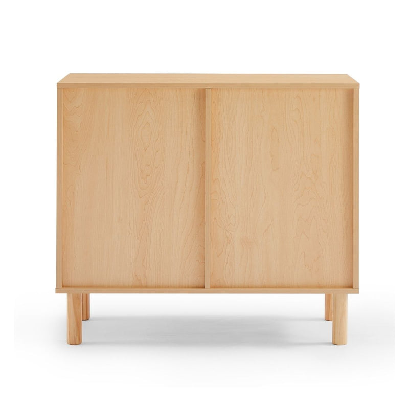 Rattan 2-Door Accent Cabinet in Maple - Rivercity House & Home Co. (ABN 18 642 972 209) - Affordable Modern Furniture Australia