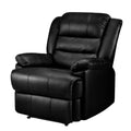 Luxury Recliner Armchair Black
