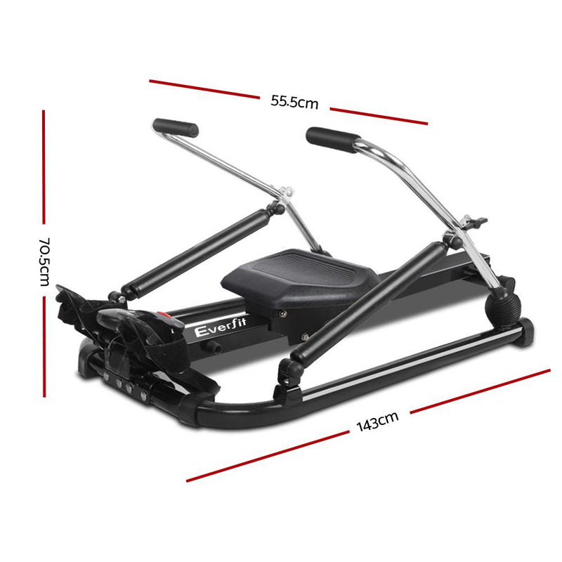 Resistance Rowing Exercise Machine - Sports & Fitness > Fitness Accessories - Rivercity House & Home Co. (ABN 18 642 972 209) - Affordable Modern Furniture Australia