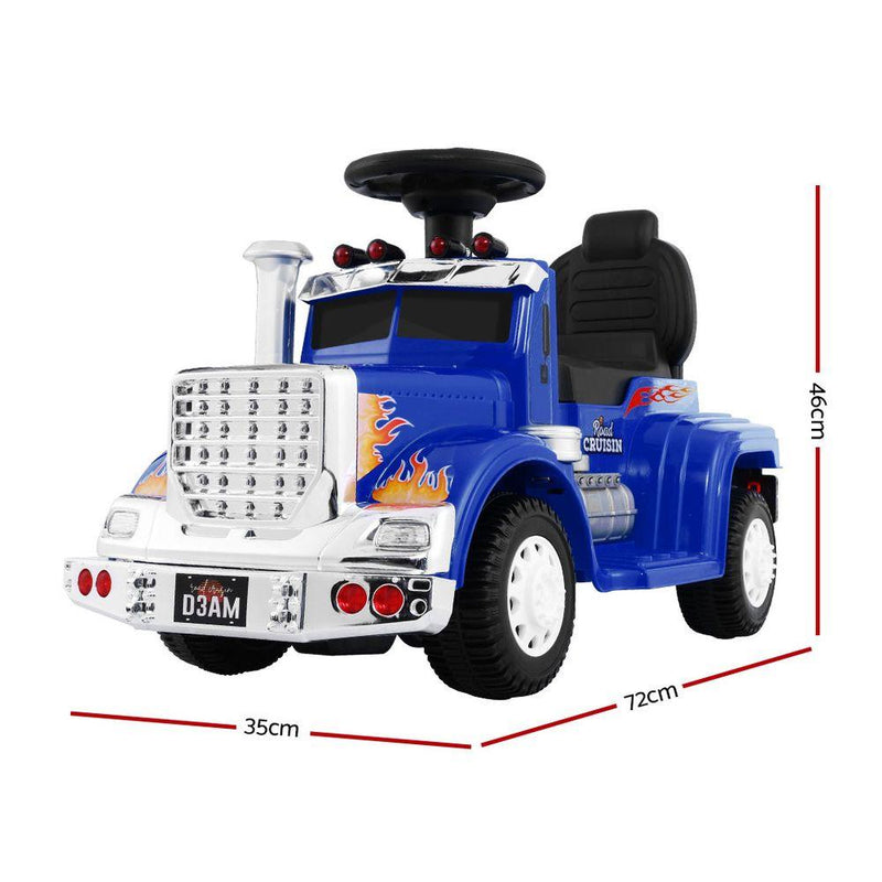 Ride On Cars Kids Electric Toys Car Battery Truck Childrens Motorbike Toy Rigo Blue - Rivercity House & Home Co. (ABN 18 642 972 209) - Affordable Modern Furniture Australia