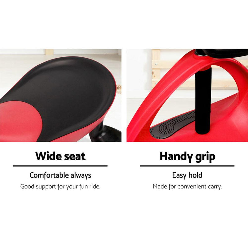 Ride On Wiggle Slider (Red) - Baby & Kids - Rivercity House And Home Co.