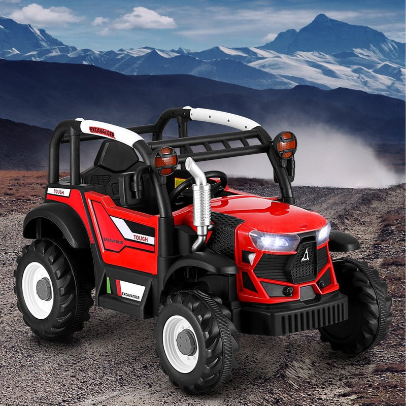 Kids Electric Ride On Car Off Road Jeep Remote 12V Red - Baby & Kids > Ride on Cars, Go-karts & Bikes - Rivercity House & Home Co. (ABN 18 642 972 209) - Affordable Modern Furniture Australia