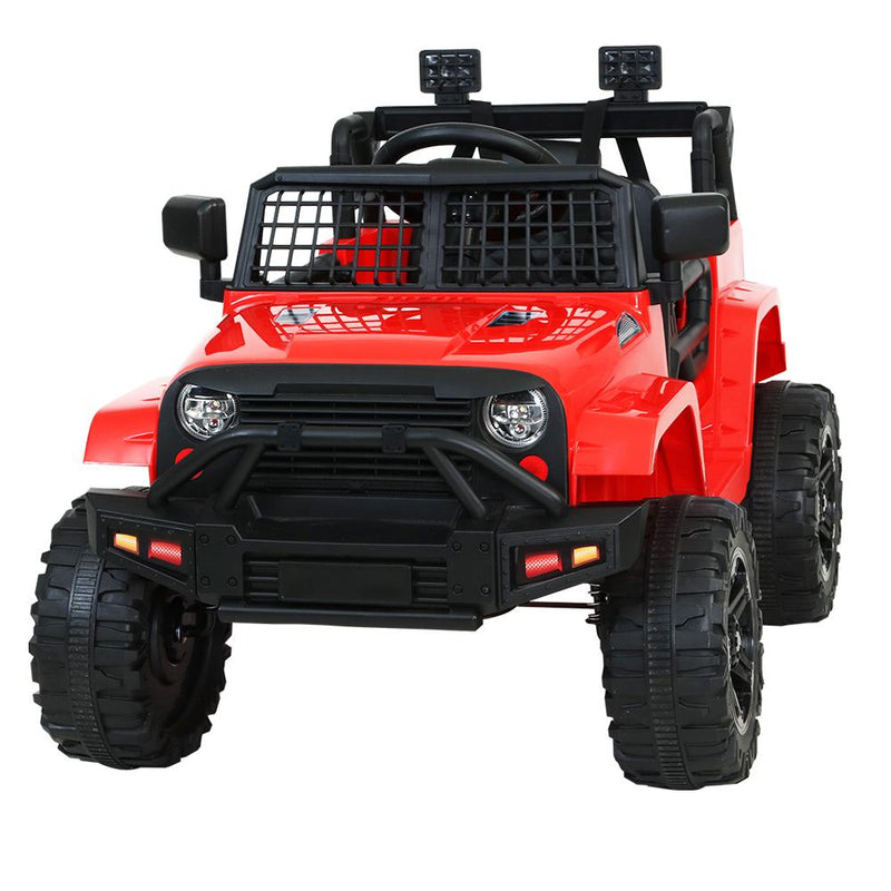 Kids Ride On Car Electric 12V Car Toys Jeep Battery Remote Control Red - Rivercity House & Home Co. (ABN 18 642 972 209) - Affordable Modern Furniture Australia