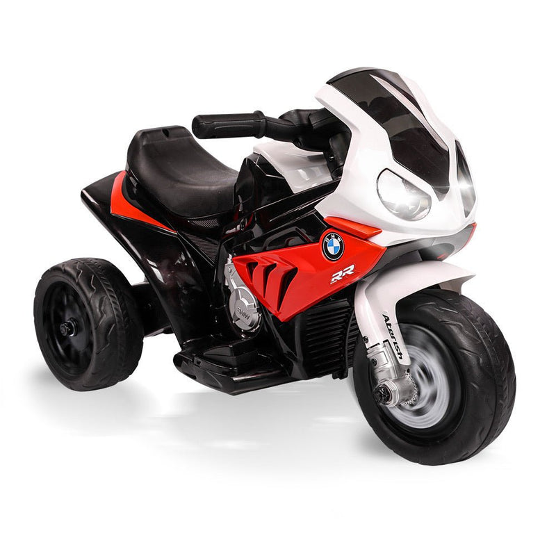 Rovo Kids Licensed BMW S1000RR Ride On Motorbike with Battery and Charger, Red - Baby & Kids > Ride on Cars, Go-karts & Bikes - Rivercity House & Home Co. (ABN 18 642 972 209) - Affordable Modern Furniture Australia