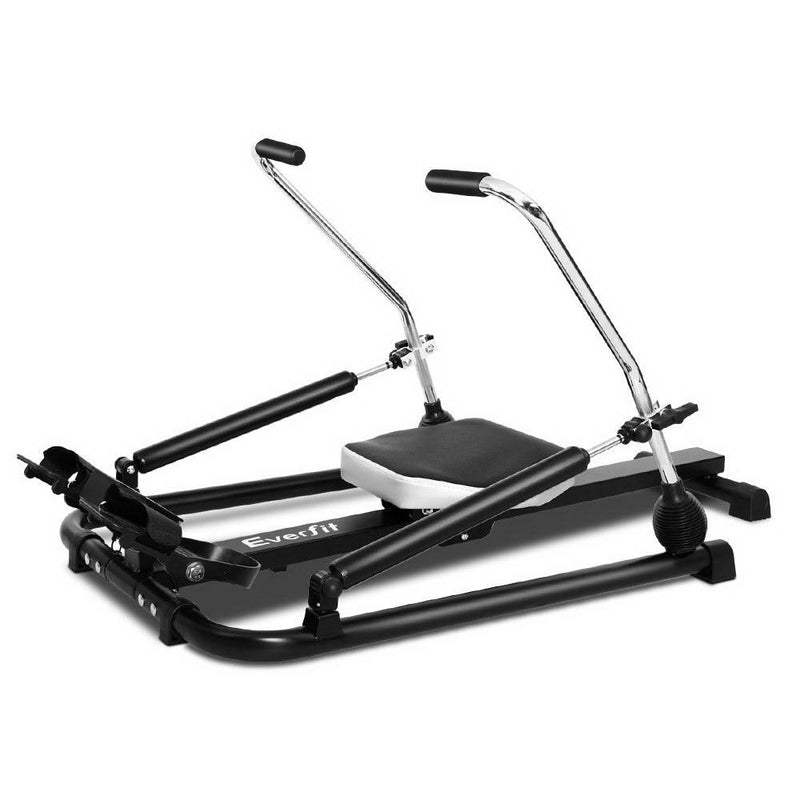 Rowing Exercise Machine Rower Hydraulic Resistance Fitness Gym Cardio - Rivercity House & Home Co. (ABN 18 642 972 209) - Affordable Modern Furniture Australia