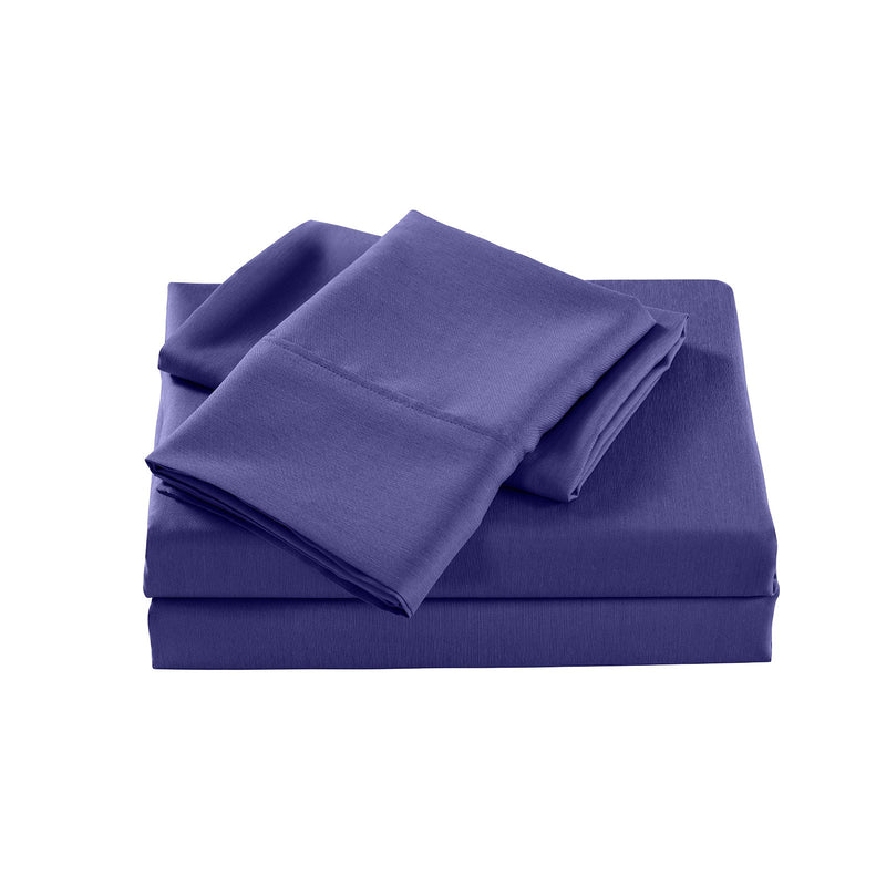 Royal Comfort 2000 Thread Count Bamboo Cooling Sheet Set Ultra Soft Bedding - King - Royal Blue - Home & Garden > Bedding - Rivercity House & Home Co. (ABN 18 642 972 209)