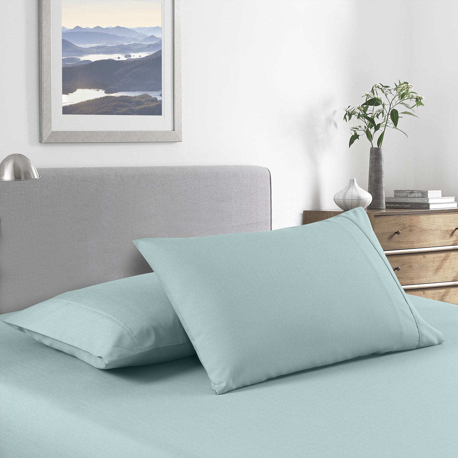 Royal Comfort 2000 Thread Count Bamboo Cooling Sheet Set Ultra Soft Bedding - Single - Frost - Home & Garden > Bedding - Rivercity House & Home Co. (ABN 18 642 972 209) - Affordable Modern Furniture Australia