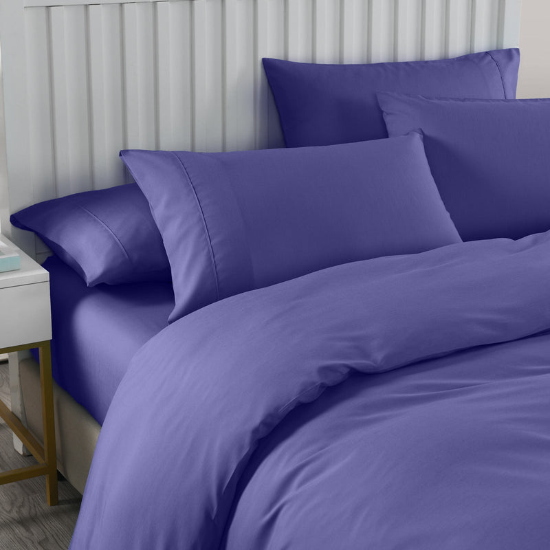 Royal Comfort 2000TC 6 Piece Bamboo Sheet & Quilt Cover Set Cooling Breathable - Double - Royal Blue - Home & Garden > Bedding - Rivercity House & Home Co. (ABN 18 642 972 209) - Affordable Modern Furniture Australia