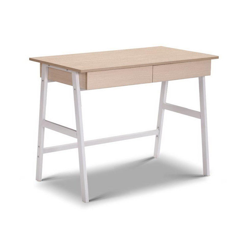Scandinavian Style Desk With Drawers - Rivercity House & Home Co. (ABN 18 642 972 209) - Affordable Modern Furniture Australia