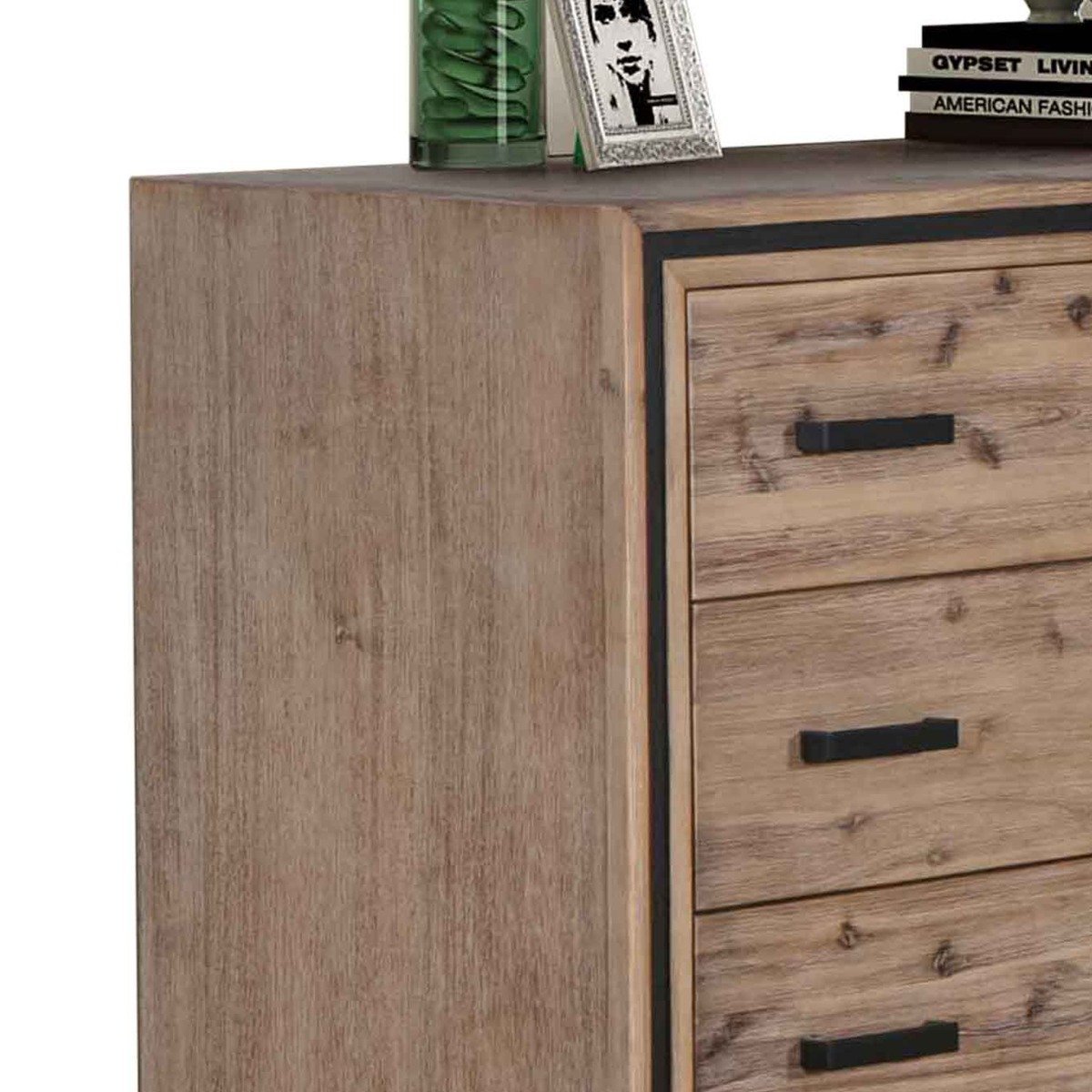 Seashore 2/3 Drawer Tallboy - Rivercity House & Home Co. (ABN 18 642 972 209) - Affordable Modern Furniture Australia