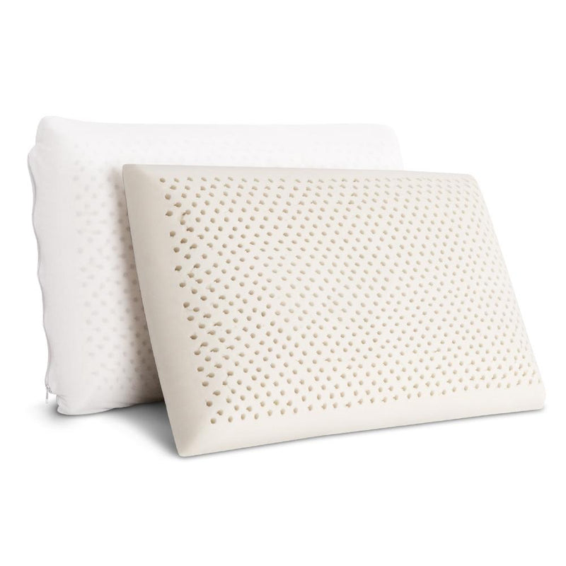 Set of 2 Natural Latex Pillows - Rivercity House & Home Co. (ABN 18 642 972 209) - Affordable Modern Furniture Australia