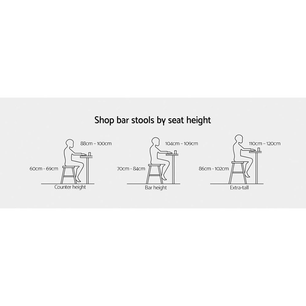 Set of 2 Outdoor Wicker Bar Stools - Furniture > Outdoor - Rivercity House & Home Co. (ABN 18 642 972 209) - Affordable Modern Furniture Australia