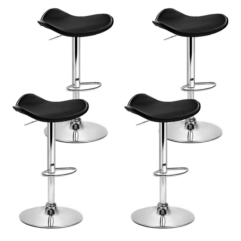 Set of 4 Swivel Bar Stools - Black - Furniture - Rivercity House & Home Co. (ABN 18 642 972 209) - Affordable Modern Furniture Australia