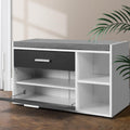 Shoe Cabinet Bench with Adjustable Shelf