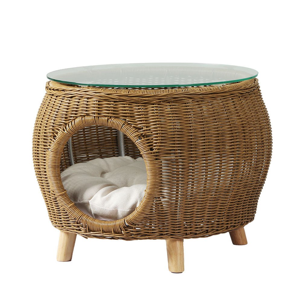 Pet Bed Coffee Side Table All-In-One - Furniture > Outdoor - Rivercity House & Home Co. (ABN 18 642 972 209) - Affordable Modern Furniture Australia