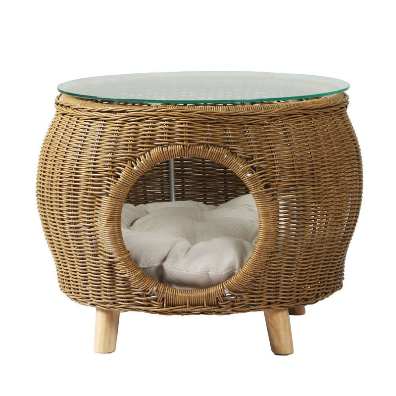 Pet Bed Coffee Side Table All-In-One - Furniture > Outdoor - Rivercity House & Home Co. (ABN 18 642 972 209) - Affordable Modern Furniture Australia