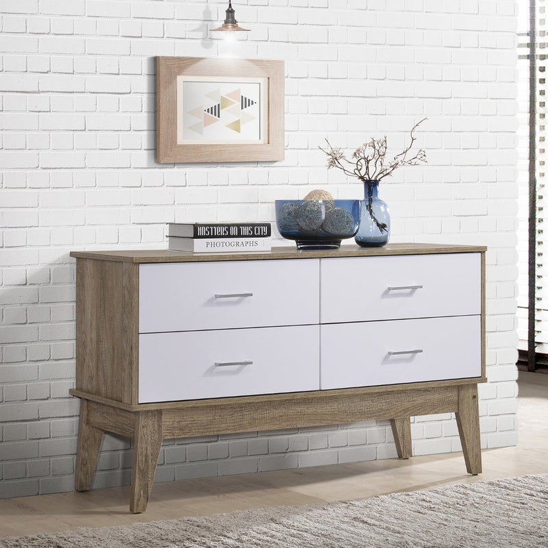 Sideboard Buffet Table Oak - Rivercity House & Home Co. (ABN 18 642 972 209) - Affordable Modern Furniture Australia