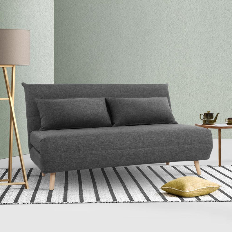 Sofa Bed Lounge Adjustable Seater Futon Couch - Furniture > Sofas - Rivercity House & Home Co. (ABN 18 642 972 209) - Affordable Modern Furniture Australia