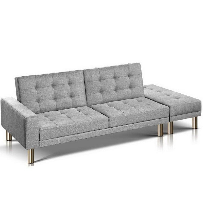 Sofa Bed Lounge Set Futon 3 Seater - Furniture > Sofas - Rivercity House And Home Co.