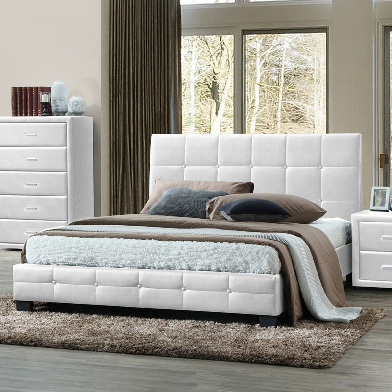 Soho Queen Bed Frame White - Furniture > Bedroom - Rivercity House And Home Co.